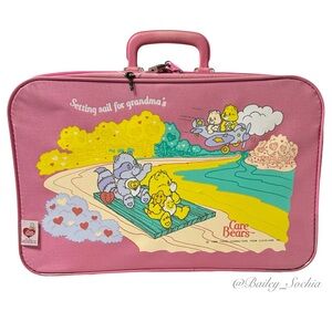 Vintage 1986 Care Bears Luggage